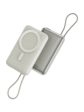 Внешний аккумулятор Energea Bazic GoPower Fusion Mag 10K 10000mAh PD20W Display Pebble