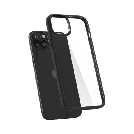 Защитный чехол Spigen Ultra Hybrid для iPhone 15 Matte Black