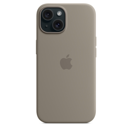 Чехол Apple iPhone 15 Silicone Case with MagSafe Clay