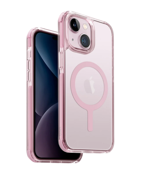 Защитный чехол Uniq Combat AF MagSafe для iPhone 15 Baby Pink