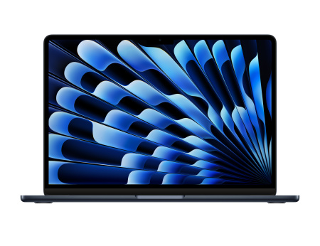 Ноутбук Apple MacBook Air 13  M3 (8-core CPU, 10-core GPU) / RAM 24GB / SSD 512GB Midnight (Темная ночь) 35W MC8Q4