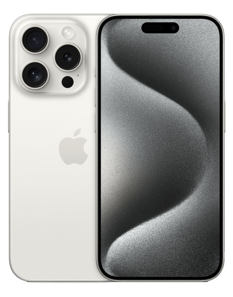 Смартфон Apple iPhone 15 Pro 1TB White Titanium (Белый титан)