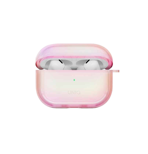 Чехол Uniq Iridescia (Holographic) для Airpods Pro 2 Pink Prism