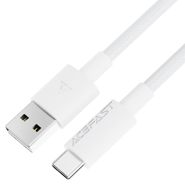 Кабель для зарядки ACEFAST С18-04 USB-A - USB-C 1.2m White