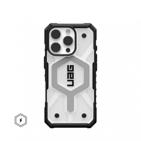 Защитный чехол UAG Pathfinder Clear Magsafe iPhone 16 Pro Ice