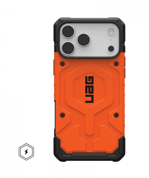 Чехол UAG Pathfinder Magsafe для iPhone 17 Pro Max Orange