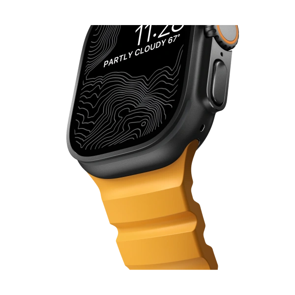 Ремешок Nomad Rocky Point Band для Apple Watch 49/45/44/42mm Sol / Black Hardware