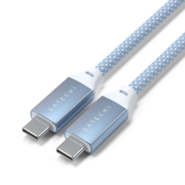 Кабель Satechi 100W USB-C to USB-C 2m Blue