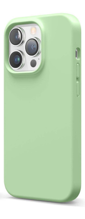 Чехол Elago для iPhone 14 Pro Max Premium Silicone Case Pastel Green