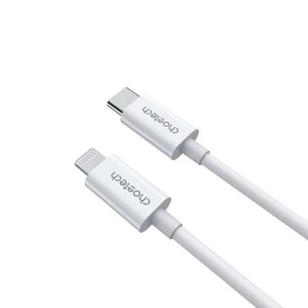 Кабель Choetech USB-C to Lightning PD 30W 1,2m White