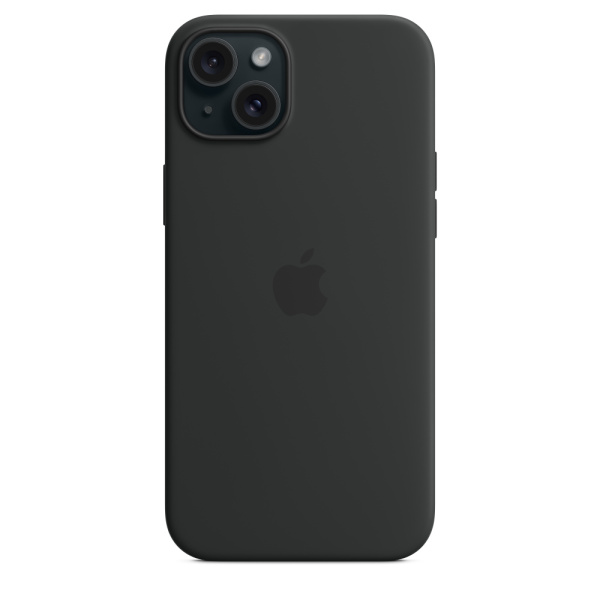 Чехол Apple iPhone 15 Plus Silicone Case with MagSafe Black