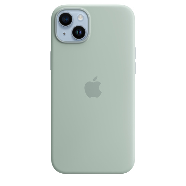 Чехол Apple iPhone 14 Plus Silicone Case with MagSafe Succulent