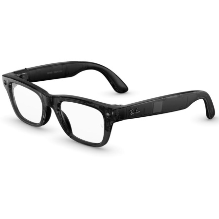 Умные очки Meta Ray-Ban Blayzer Optics (Gen 2) Shiny Transparent Black (L54)