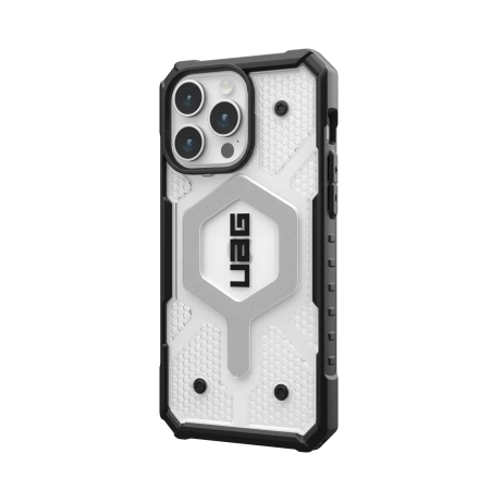 Защитный чехол UAG Pathfinder MagSafe iPhone 15 Pro Max Ice