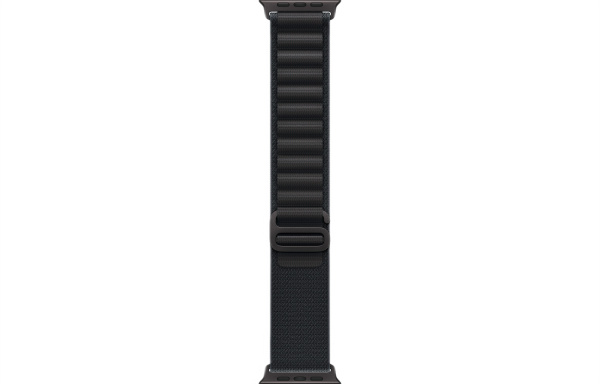 Apple Watch Ultra 3 (2025) 49mm Black Titanium Case with Black Alpine Loop - Small (GPS + Cellular)