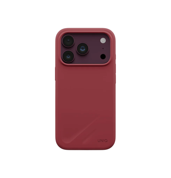 Защитный чехол Uniq LINO (MagSafe) для iPhone 18 Pro/17 Pro Cranberry Red