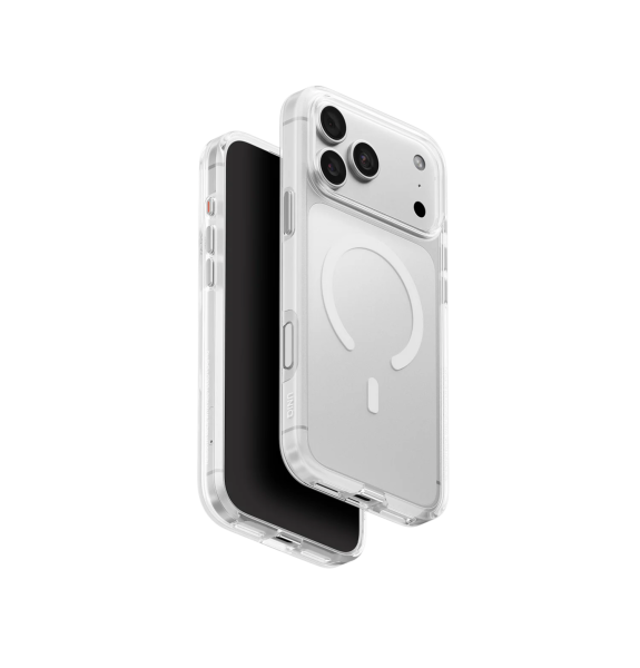 Защитный чехол Uniq Clario (MagSafe) для 18 Pro Max/17 Pro Max Lucent Clear