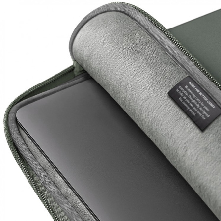 Защитный чехол Uniq Cyprus Neoprene для MacBook Pro 14 и Pro 13 Pewter Green