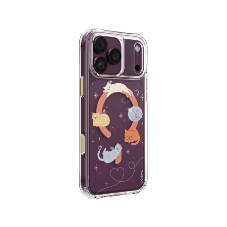 Защитный чехол Uniq COEHL IML Elysia (MagSafe) для iPhone 18 Pro/17 Pro Whiskered Dreams