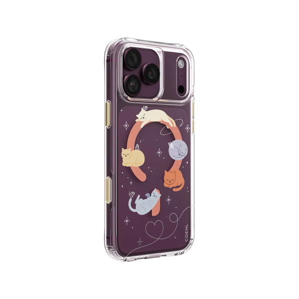 Защитный чехол Uniq COEHL IML Elysia (MagSafe) для iPhone 18 Pro/17 Pro Whiskered Dreams
