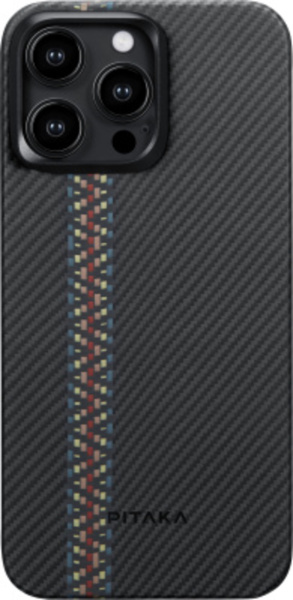 Чехол Pitaka Fusion Weaving MagEZ 3 для iPhone 15 Pro Rhapsody