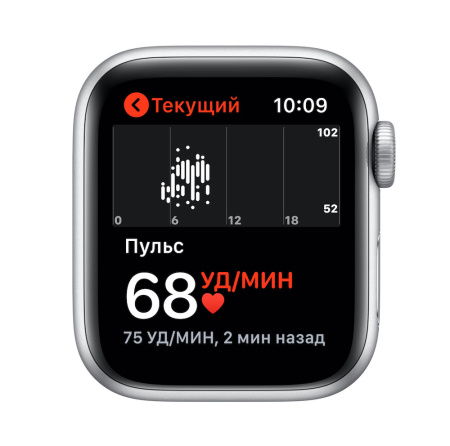Часы Apple Watch SE 40mm Silver Aluminum Case with Abyss Blue Sport Band (GPS)