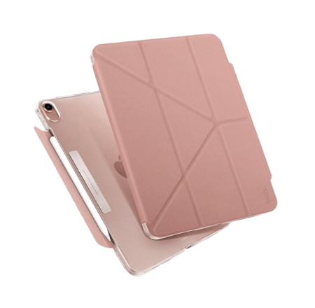 Чехол Uniq для iPad Air 10.9 (2020-2022) CAMDEN с держателем для стилуса Pink Чехол Uniq для iPad Air 10.9 (2020-2022) CAMDEN с держателем для стилуса Pink