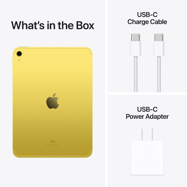 Планшет Apple iPad 10.9 (2022) Wi-Fi + Cellular 64Gb Yellow (Желтый)