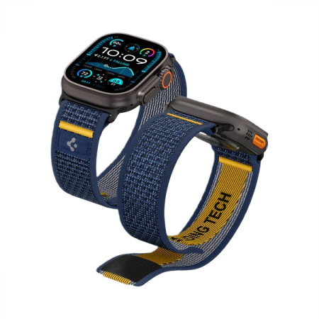 Ремешок Spigen Athlex Air для Apple Watch 44/45/46/49mm Blue