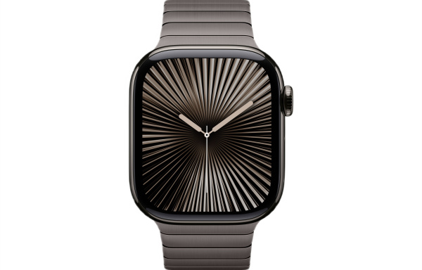 Часы Apple Watch Series 10 46mm Slate Titanium Case with Slate Link Bracelet (GPS + LTE)