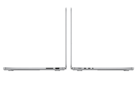 Ноутбук Apple MacBook Pro 14"  M3 (8-core CPU, 10-core GPU) / RAM 8GB / SSD 512GB Silver (Серебристый) 70W MR7J3