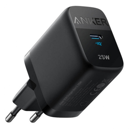 Сетевое зарядное устройство Anker 312 25W Usb-c Black