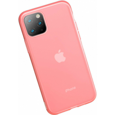 Защитный чехол Baseus Jelly Liquid Silica Gel для iPhone 11 Pro Transparent Red Защитный чехол Baseus Jelly Liquid Silica Gel для iPhone 11 Pro Transparent Red