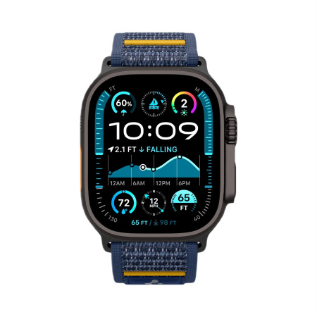 Ремешок Spigen Athlex Air для Apple Watch 6/7/8/9/10/SE/Ultra 1/2 (44/45/46/49mm) Blue