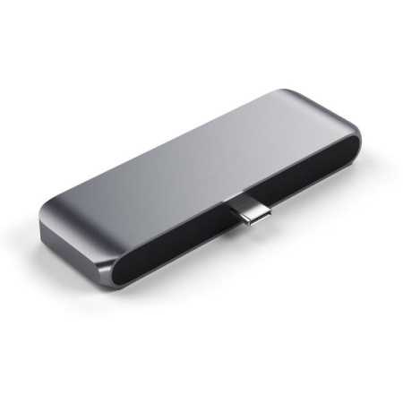 USB-концентратор Satechi Aluminum Type-C Mobile Pro Hub Space Gray ST-TCMPHM2