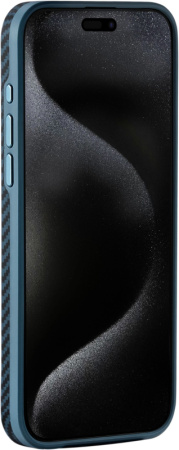 Чехол Pitaka MagEZ Case Pro 4 для iPhone 15 Pro Max Twill Black/Blue