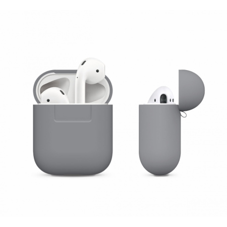 Чехол Elago для AirPods Silicone Сase Medium Gray