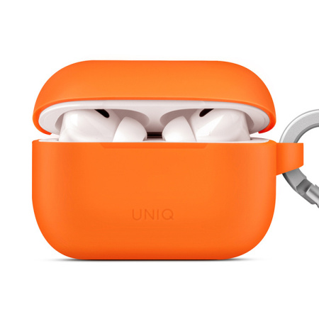 Чехол для Apple AirPods Pro (2-го поколения) Uniq Vencer Case с держателем Orange