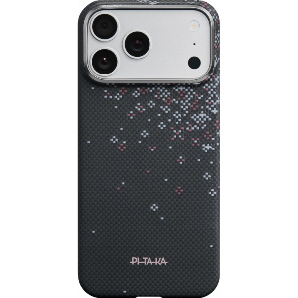 Защитный чехол Pitaka Sakura Hours для iPhone 17 Pro Max Midnight Black 