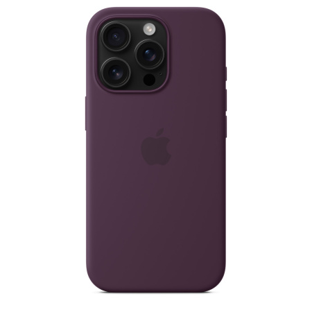 Чехол Apple iPhone 16 Pro Silicone Case with MagSafe Plum