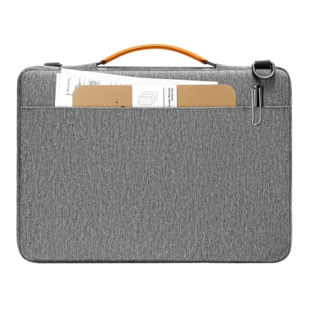 Сумка Tomtoc Defender A42 Laptop Shoulder Briefcase для MacBook Air 15 Gray