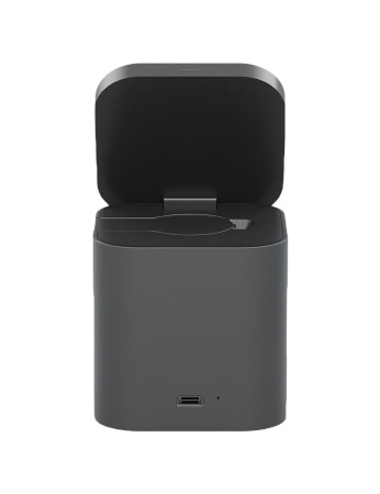 Беспроводное зарядное устройство Energea MagCube 3-in-1 Magnetic Foldable wireless 15W Qi2.0 Gunmetal Беспроводное зарядное устройство Energea MagCube 3-in-1 Magnetic Foldable wireless 15W Qi2.0 Gunmetal