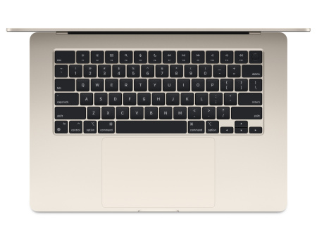 Ноутбук Apple MacBook Air 15  M3 (8-core CPU, 10-core GPU) / RAM 24GB / SSD 512GB Starlight (Сияющая звезда) 70W  Z1BT000L2 / MC9K4