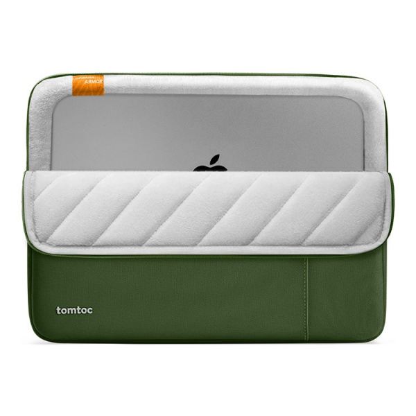 Чехол Tomtoc Defender A13 Laptop Sleeve для MacBook Air 15 Green