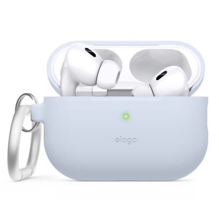 Чехол Elago для AirPods Pro 2 Silicone Hang Сase Light Blue