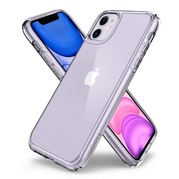 Защитный чехол Spigen Ultra Hybrid для iPhone 11 Crystal Clear