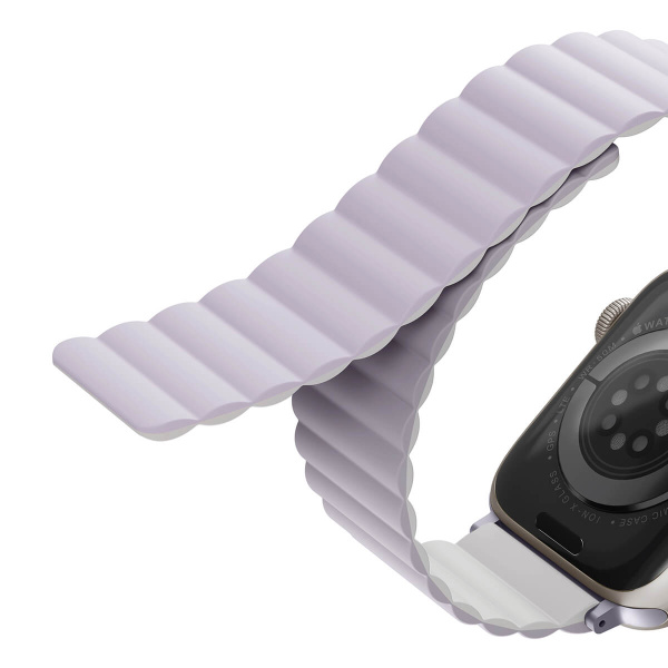 Ремешок Uniq для Apple Watch 38-41 mm Revix Reversible Magnetic Lilac/White