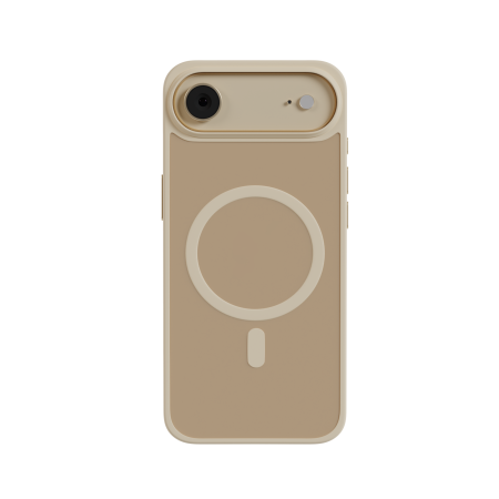 Защитный чехол AceCase Soft Rim Beige для iPhone Air