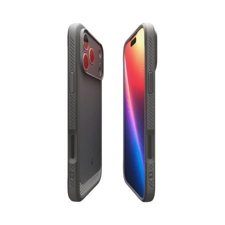 Защитный чехол Spigen Rugged Armor MagSafe для iPhone 18 Pro / 17 Pro Grey