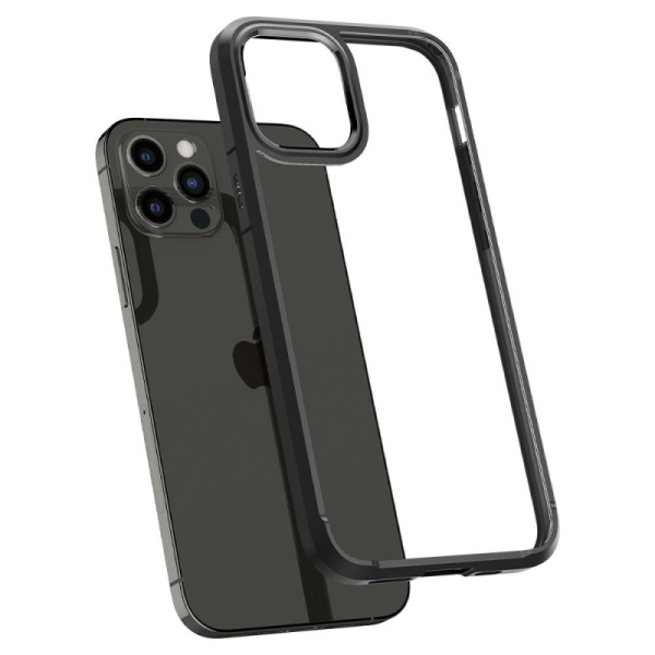 Защитный чехол Spigen Ultra Hybrid для iPhone 12 / 12 Pro Crystal Black